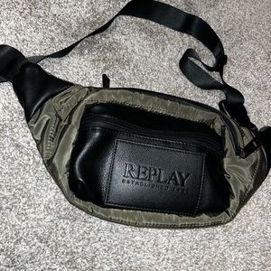 REPLAY leather Fanny pack.